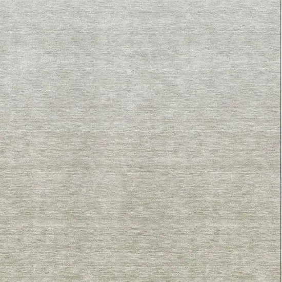 Beige And Taupe Ombre Washable Area Rug With UV Protection Photo 3