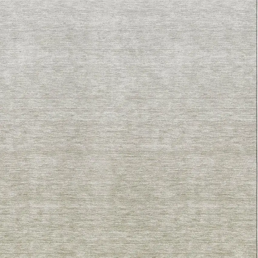 Beige And Taupe Ombre Washable Area Rug With UV Protection Photo 3