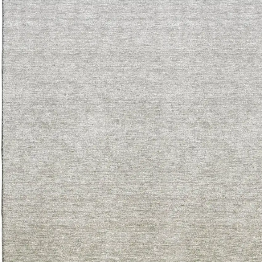 Beige And Taupe Ombre Washable Area Rug With UV Protection Photo 3