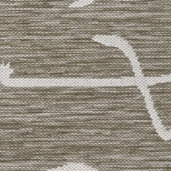 Beige And White Animal Print Indoor Outdoor Area Rug Photo 3