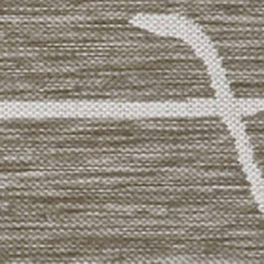 Beige And White Animal Print Indoor Outdoor Area Rug Photo 2