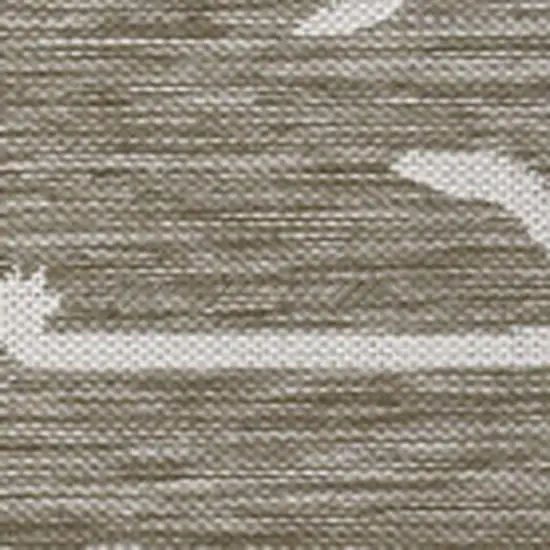 Beige And White Animal Print Indoor Outdoor Area Rug Photo 2