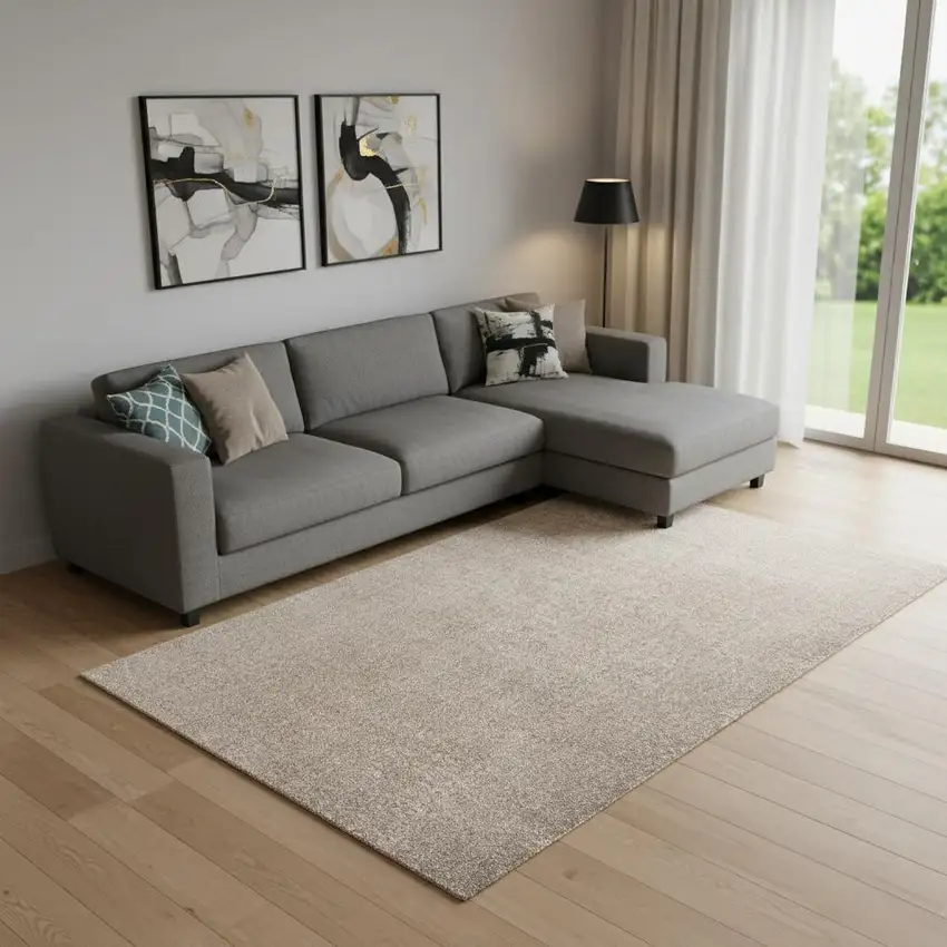 Beige Area Rug Photo 2