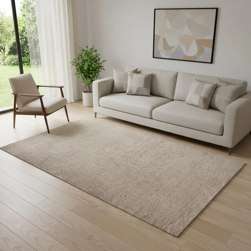 Beige Area Rug Photo 1
