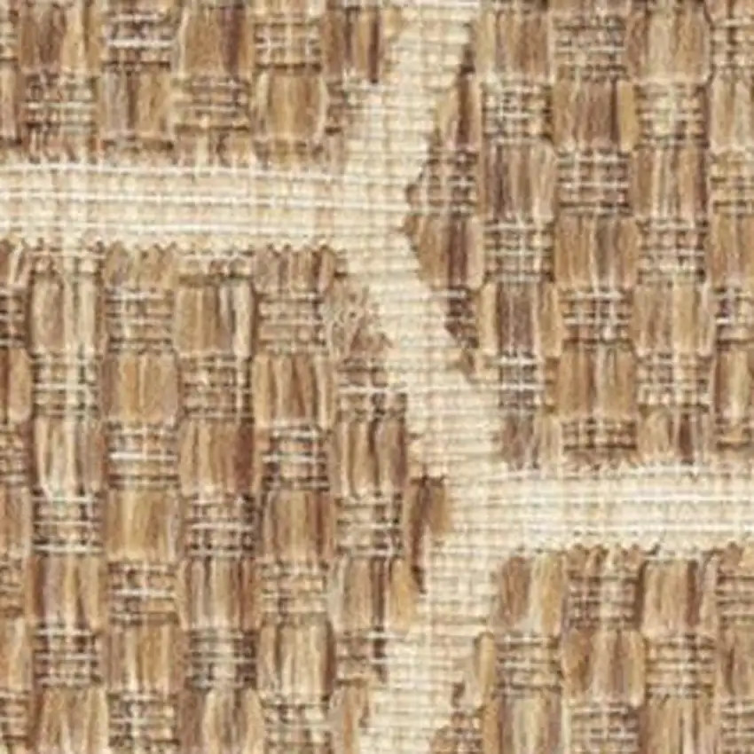 Beige Black and Gray Abstract Non Skid Area Rug Photo 3