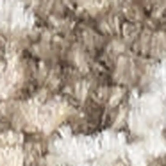 Beige Blue And Ivory Medallion Area Rug Photo 2