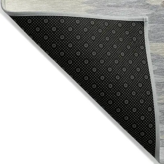 Beige Brown And Gray Abstract Washable Indoor Outdoor Area Rug Photo 3