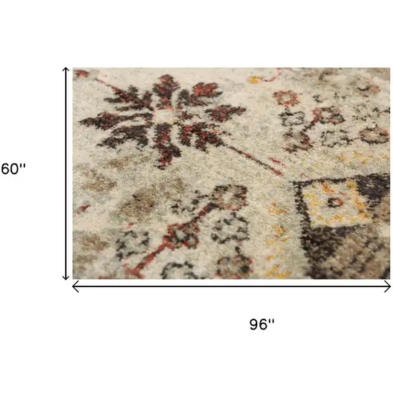 Beige Brown Apricot And Ivory New Zealand Lambs Wool Oriental Hand Carved Handmade Area Rug Photo 6
