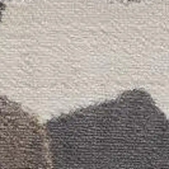 Beige Cobblestone Pattern Area Rug Photo 4