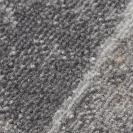 Beige Cobblestone Pattern Runner Rug Photo 4