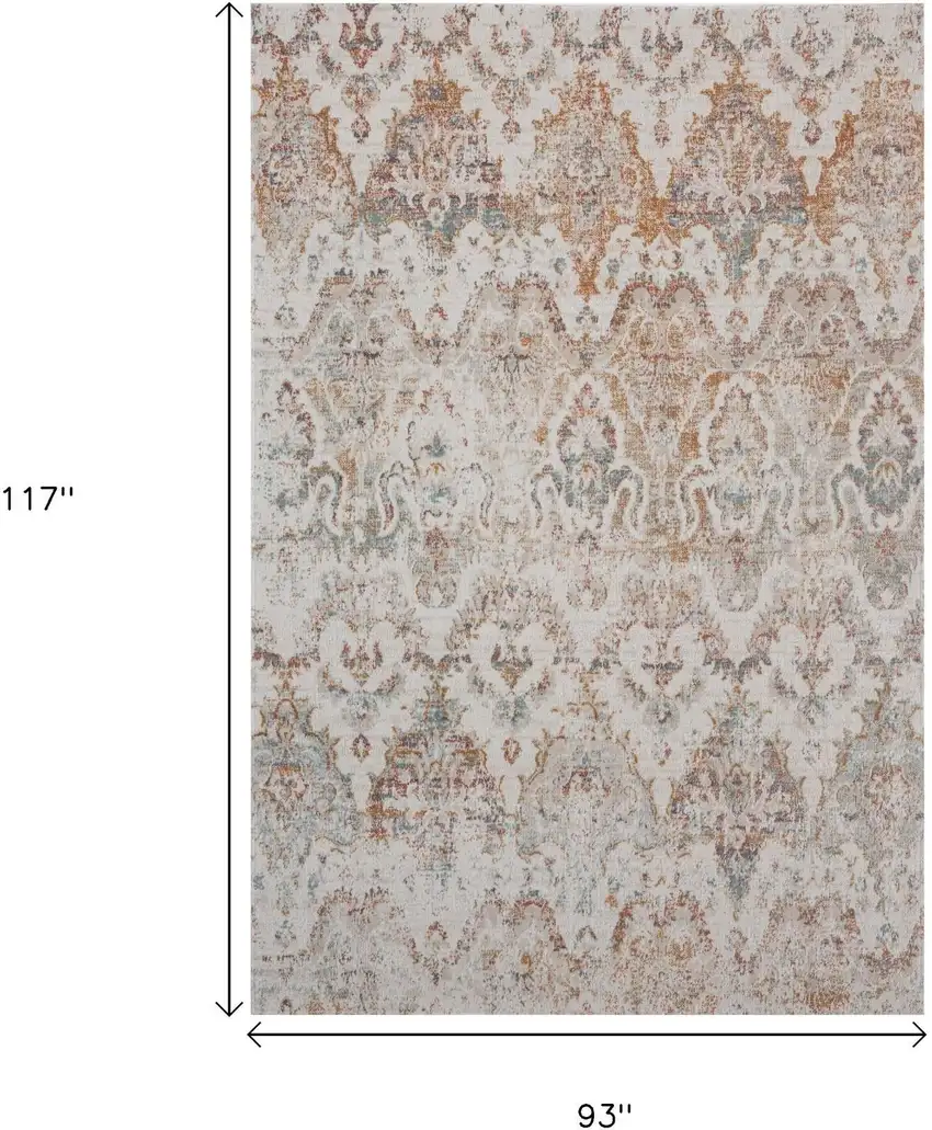 Beige Indoor Outdoor Area Rug Photo 3