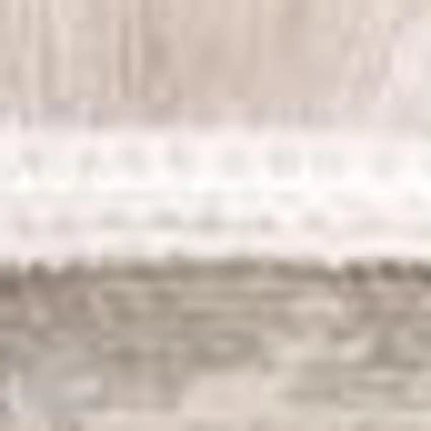 Beige and Blue Abstract Non Skid Area Rug Photo 4