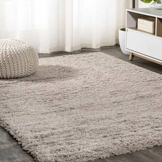 Beige Flatweave Area Rug Photo 4