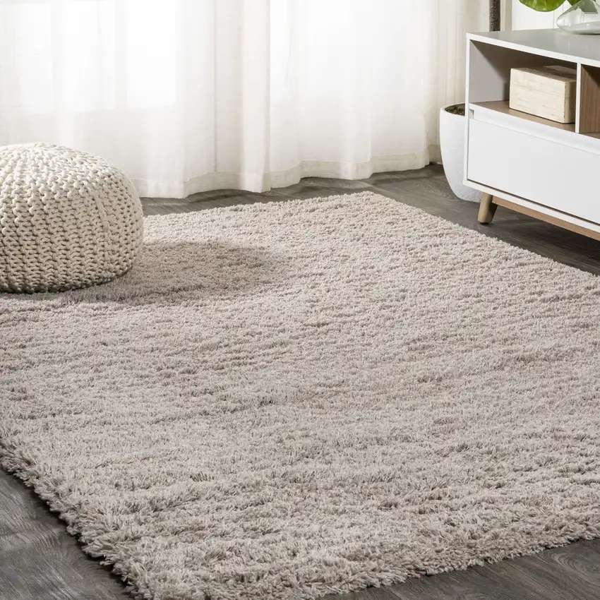 Beige Flatweave Area Rug Photo 4