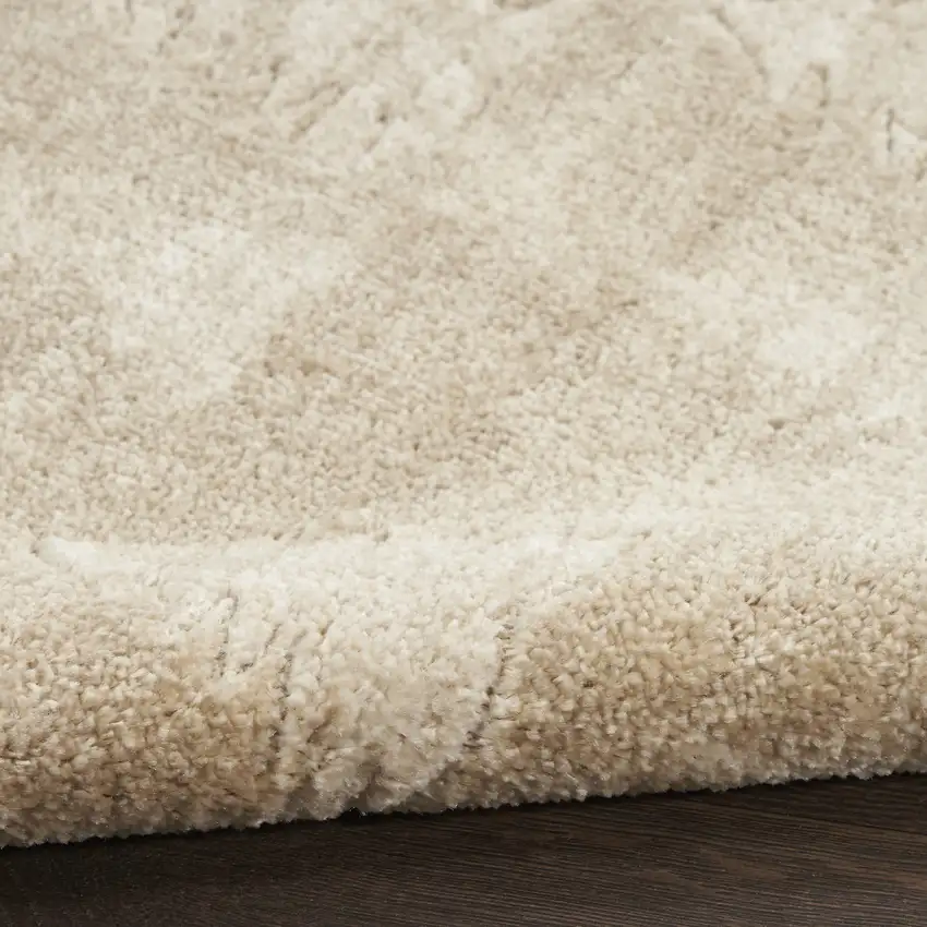 Beige Floral Area Rug Photo 8