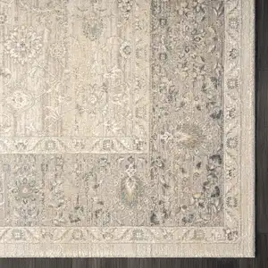 Photo of Beige Floral Area Rug