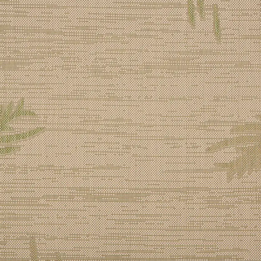 Beige Floral Indoor Outdoor Area Rug Photo 9