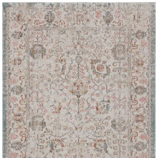 Beige Indoor Outdoor Area Rug Photo 7