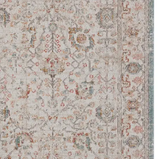 Beige Indoor Outdoor Area Rug Photo 5