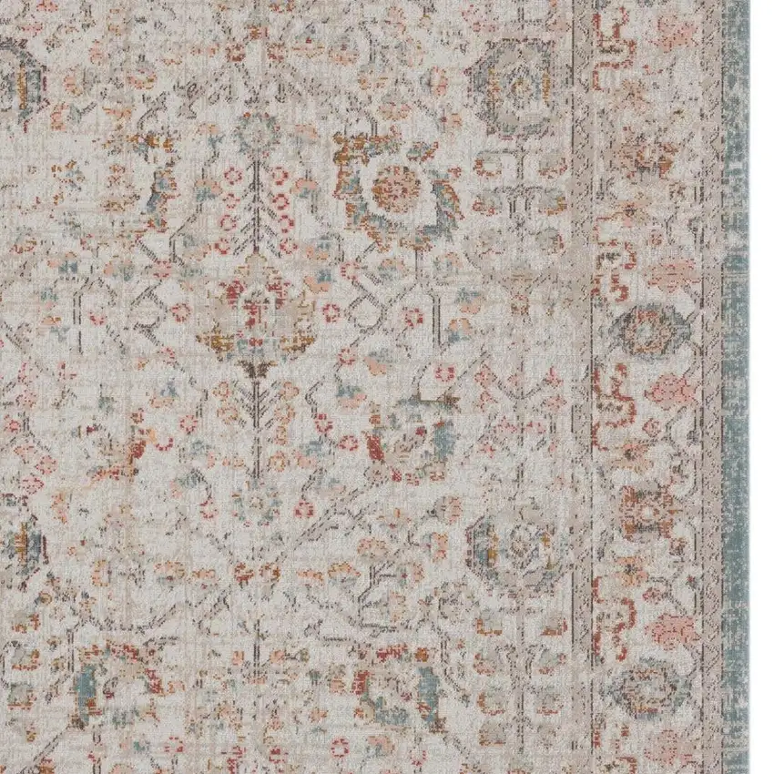 Beige Indoor Outdoor Area Rug Photo 5