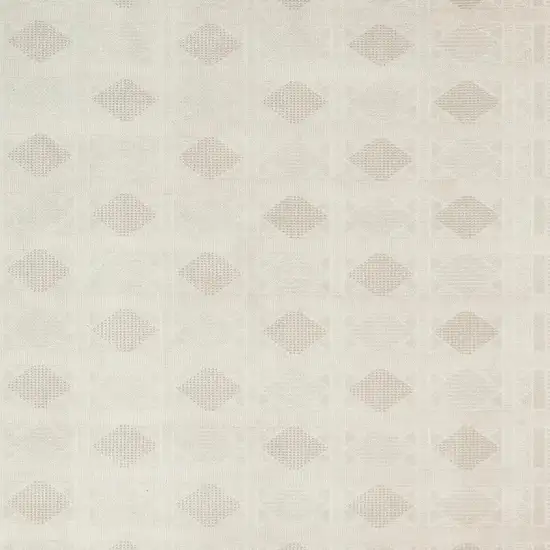 Beige Geometric Area Rug Photo 3