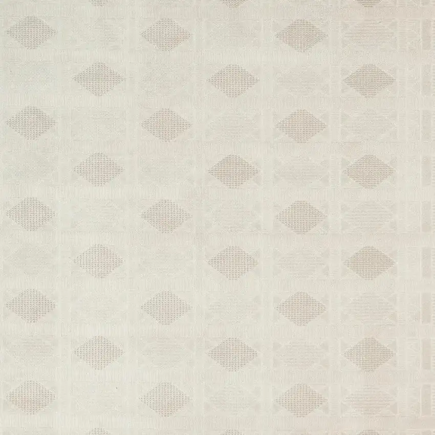 Beige Geometric Area Rug Photo 3