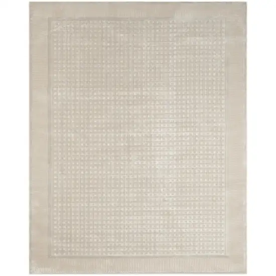 Beige Geometric Area Rug Photo 2