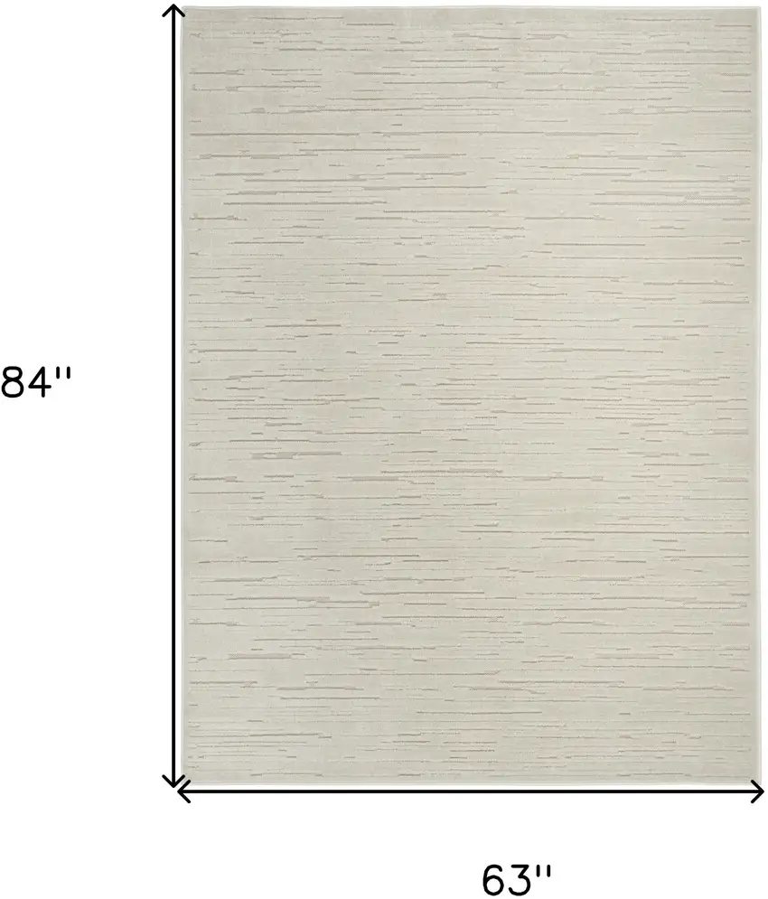Beige Geometric Area Rug Photo 3