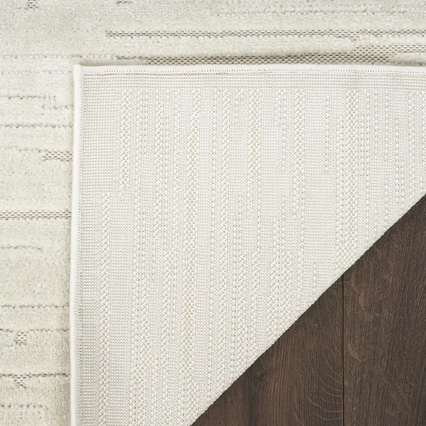 Beige Geometric Area Rug Photo 7