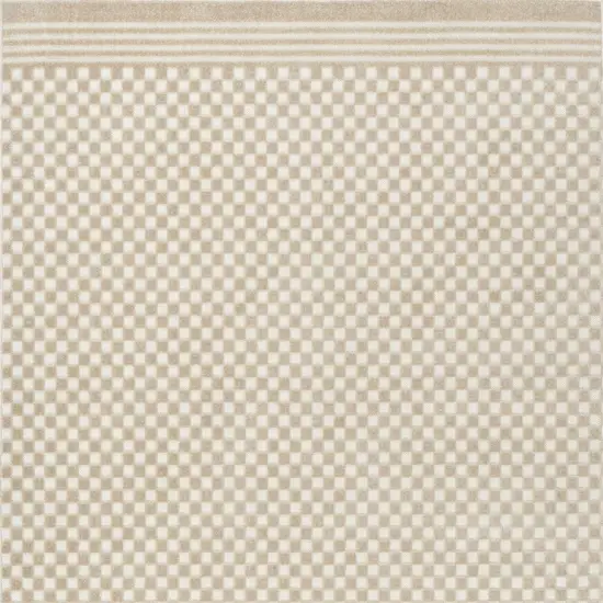 Beige Geometric Area Rug Photo 3