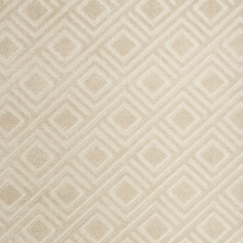 Beige Geometric Area Rug Photo 7