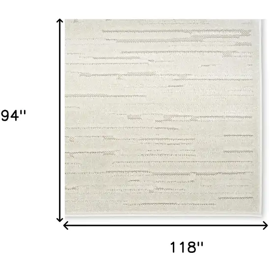 Beige Geometric Area Rug Photo 9