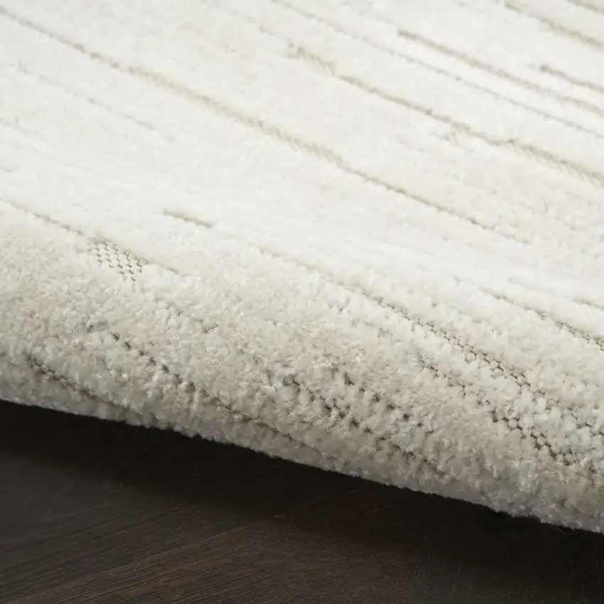 Beige Geometric Area Rug Photo 4