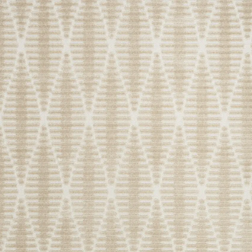 Beige Geometric Area Rug Photo 9