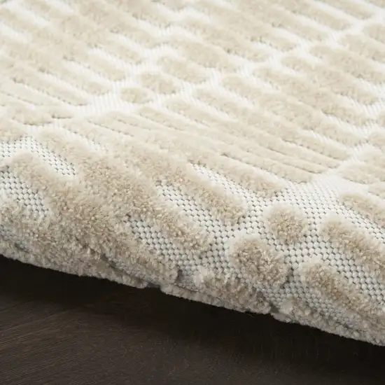 Beige Geometric Area Rug Photo 6