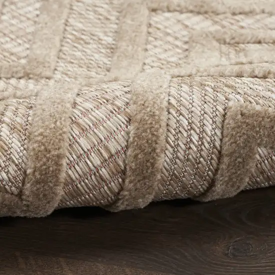 Beige Indoor Outdoor Area Rug Photo 9