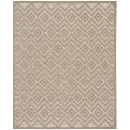 Beige Indoor Outdoor Area Rug Photo 1