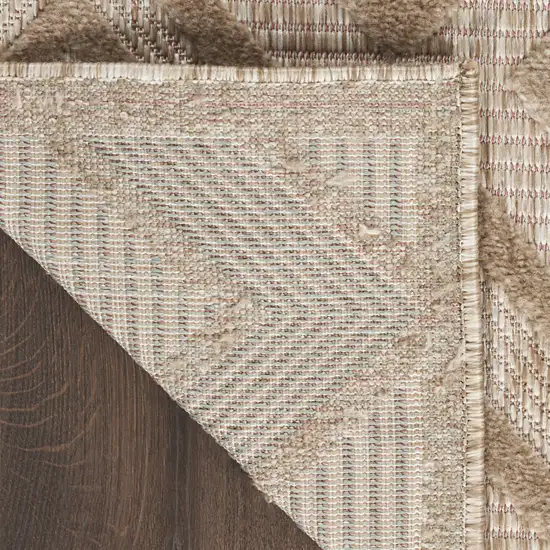 Beige Indoor Outdoor Area Rug Photo 8