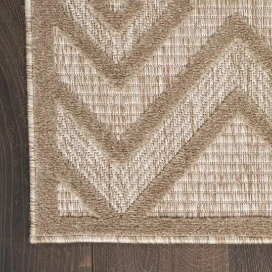 Beige Indoor Outdoor Area Rug Photo 3