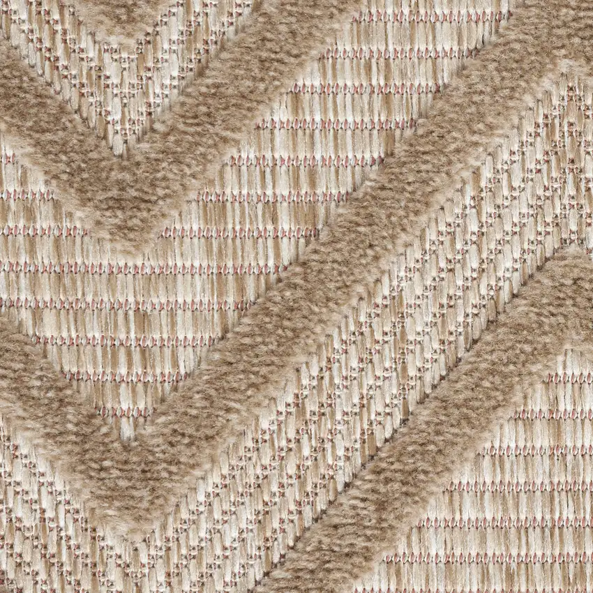 Beige Indoor Outdoor Area Rug Photo 8