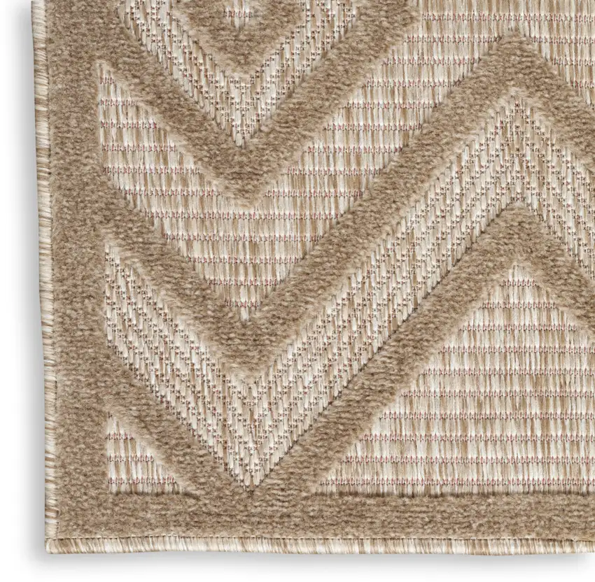 Beige Indoor Outdoor Area Rug Photo 4