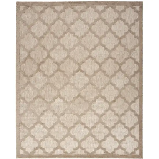 Beige Indoor Outdoor Area Rug Photo 1