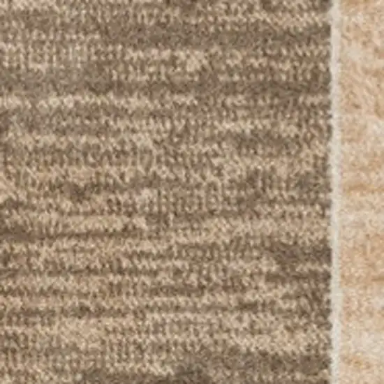 Beige Geometric Power Loom Area Rug Photo 8