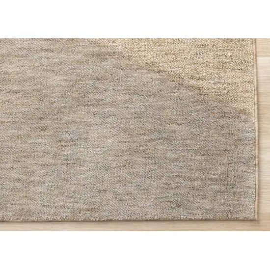 Beige Gray And Brown Geometric Area Rug Photo 9