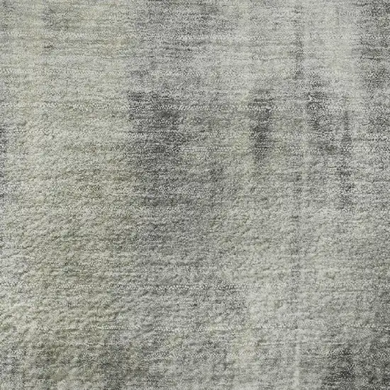 Beige Gray And Ivory Abstract Washable Area Rug With UV Protection Photo 8