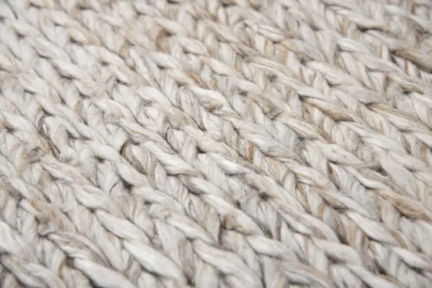 Beige Gray And Ivory Wool Hand Woven Area Rug Photo 3