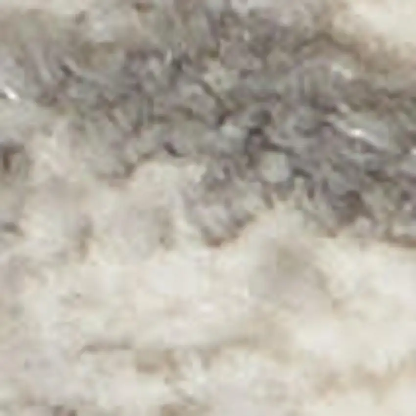 Beige Gray And Light Taupe Abstract Distressed Area Rug Photo 3