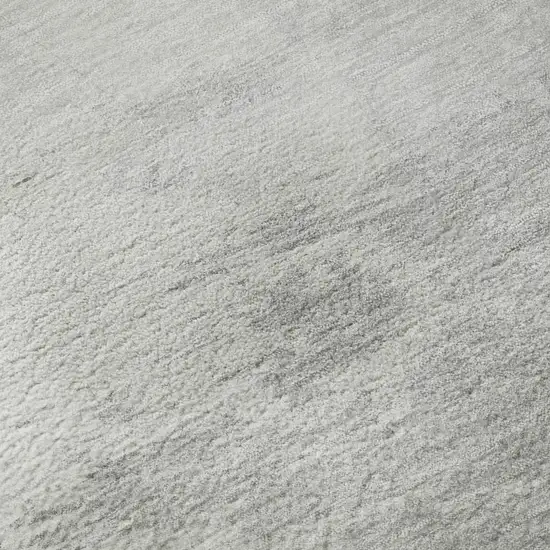 Beige Gray And Silver Abstract Washable Area Rug With UV Protection Photo 9