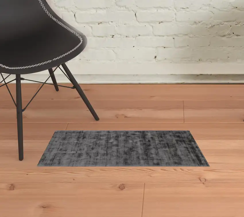 Beige Hand Braided Distressed Area Rug Photo 2