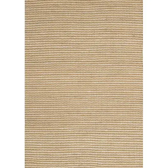 Beige Hand Woven Area Rug Photo 4